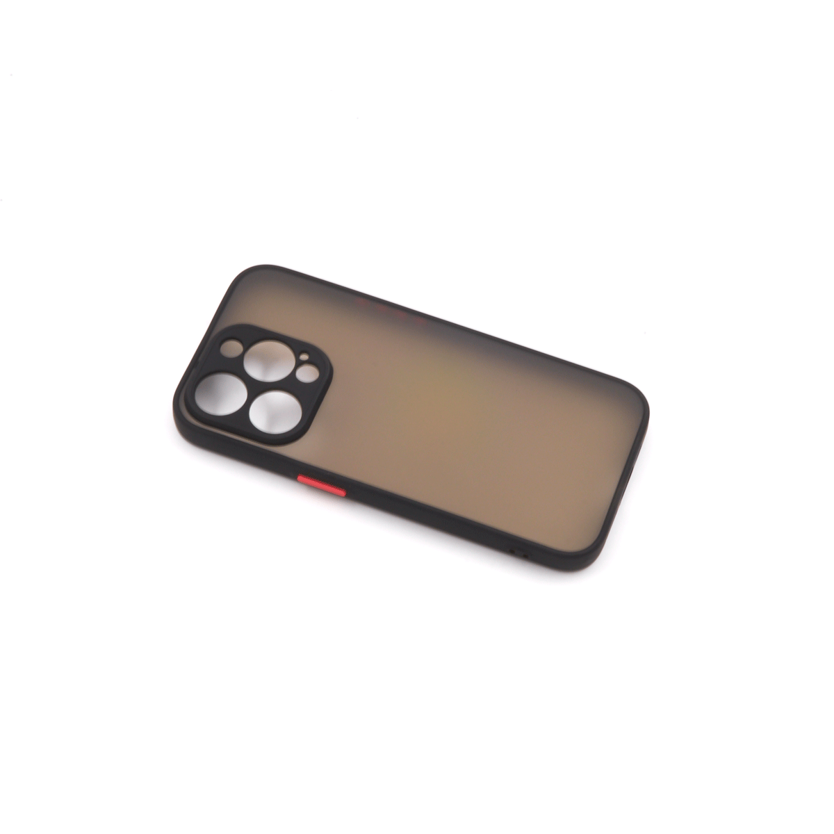 TPU BORDER za iPhone 15 Pro (6.1") crna