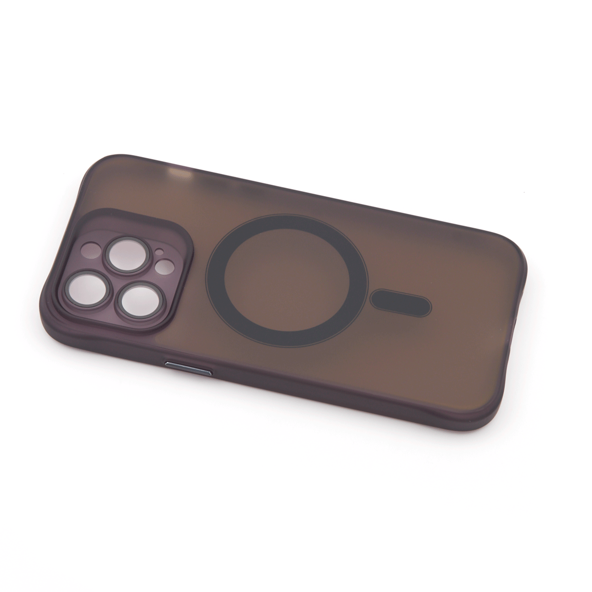 Tpu trans-color magsafe for iphone 14 pro max (6.7") crna
