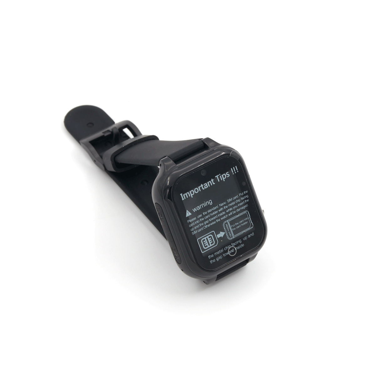 Smart Watch C80 Kids - Pametni sat (crni)