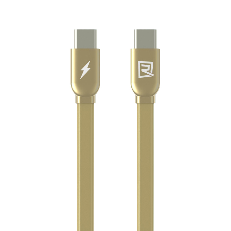Usb data cable remax rc-046a type-c na type-c (2a) zlatni 1m