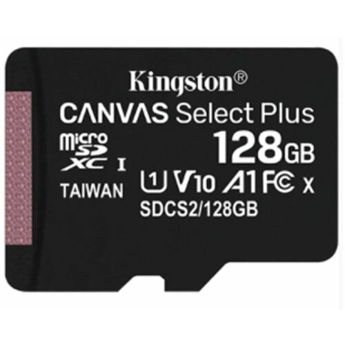 Kingston Micro SD 128GB 100MB/s Class 10