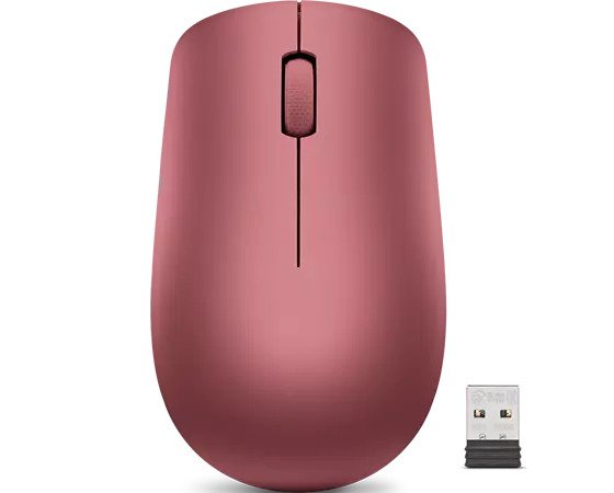 Lenovo GY50Z18990 Bežični miš za računar Wireless Mouse 530, Cherry Red