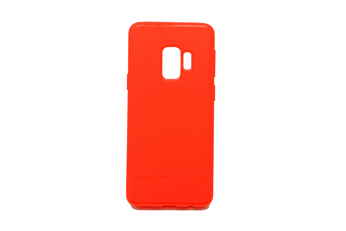 Tpu carbon for sm-g960f (galaxy s9) red