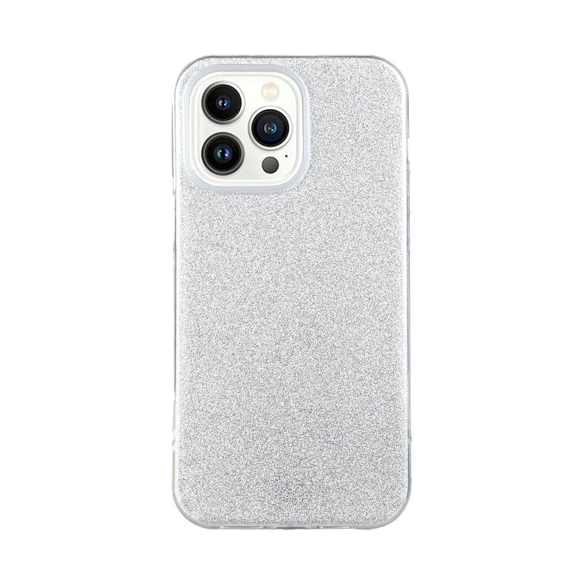 TPU Sparkly SHINE for iPhone 14 Pro Max (6.7") silver