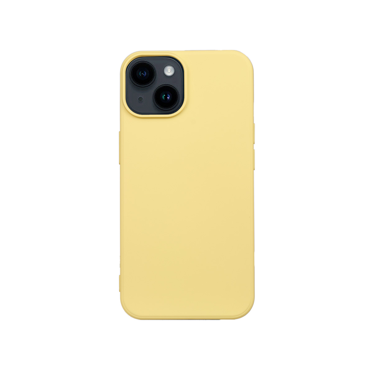 TPU MATTE  for iPhone 14 (6.1") žuta