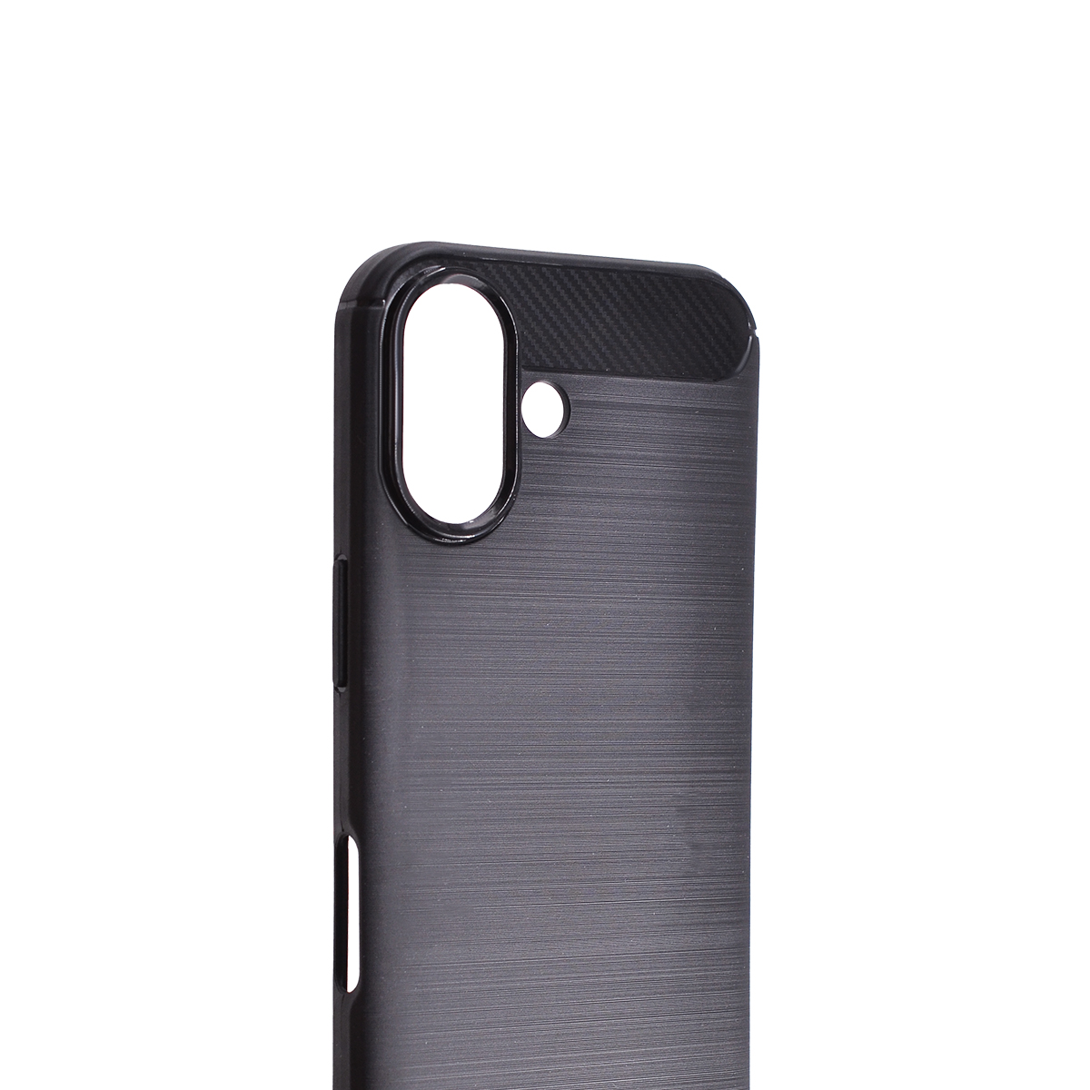 Tpu brushed za iphone 17 6.3" (black)