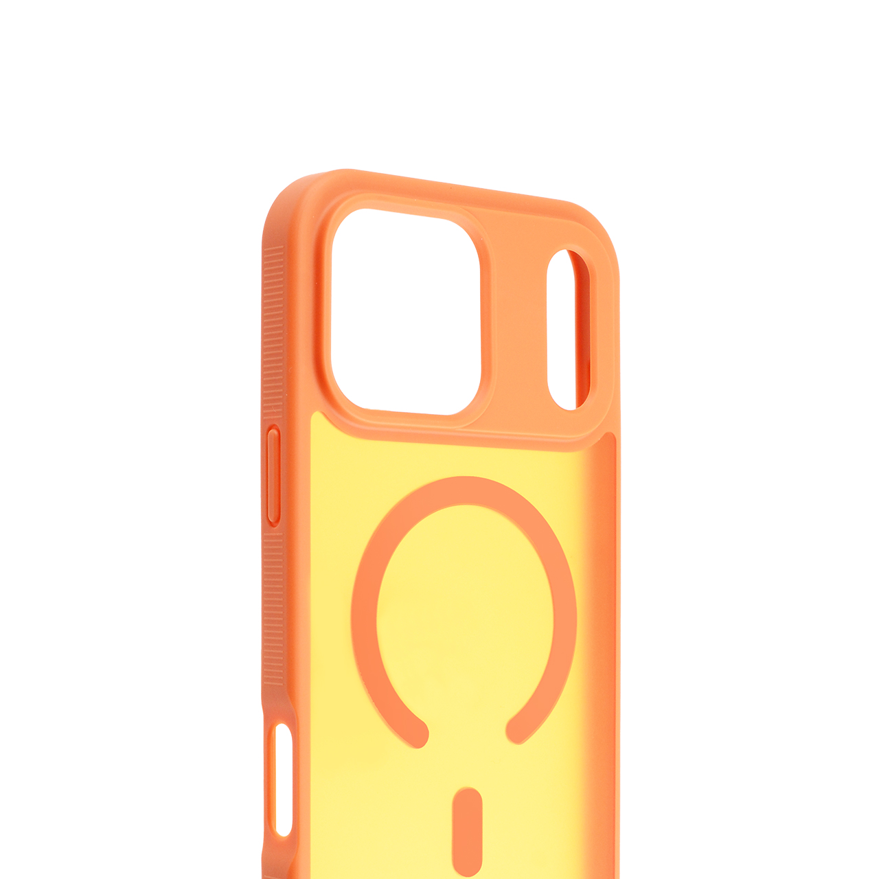 Pc pastel magsafe  for iphone 17 pro max (6.9") narandžasta