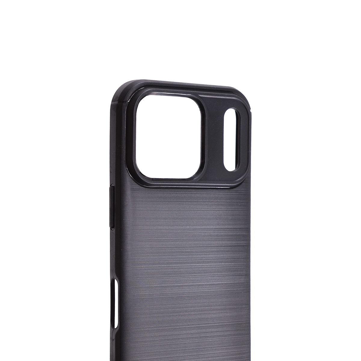 Tpu brushed za iphone 17 pro 6.3" (black)
