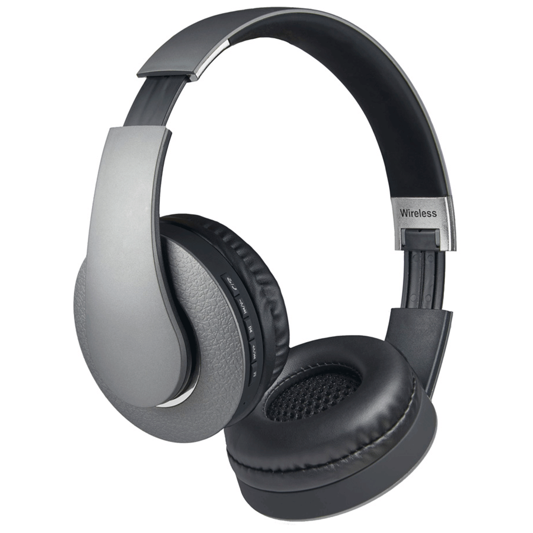 Bluetooth over-ear slušalice kd-23 (srebrne)