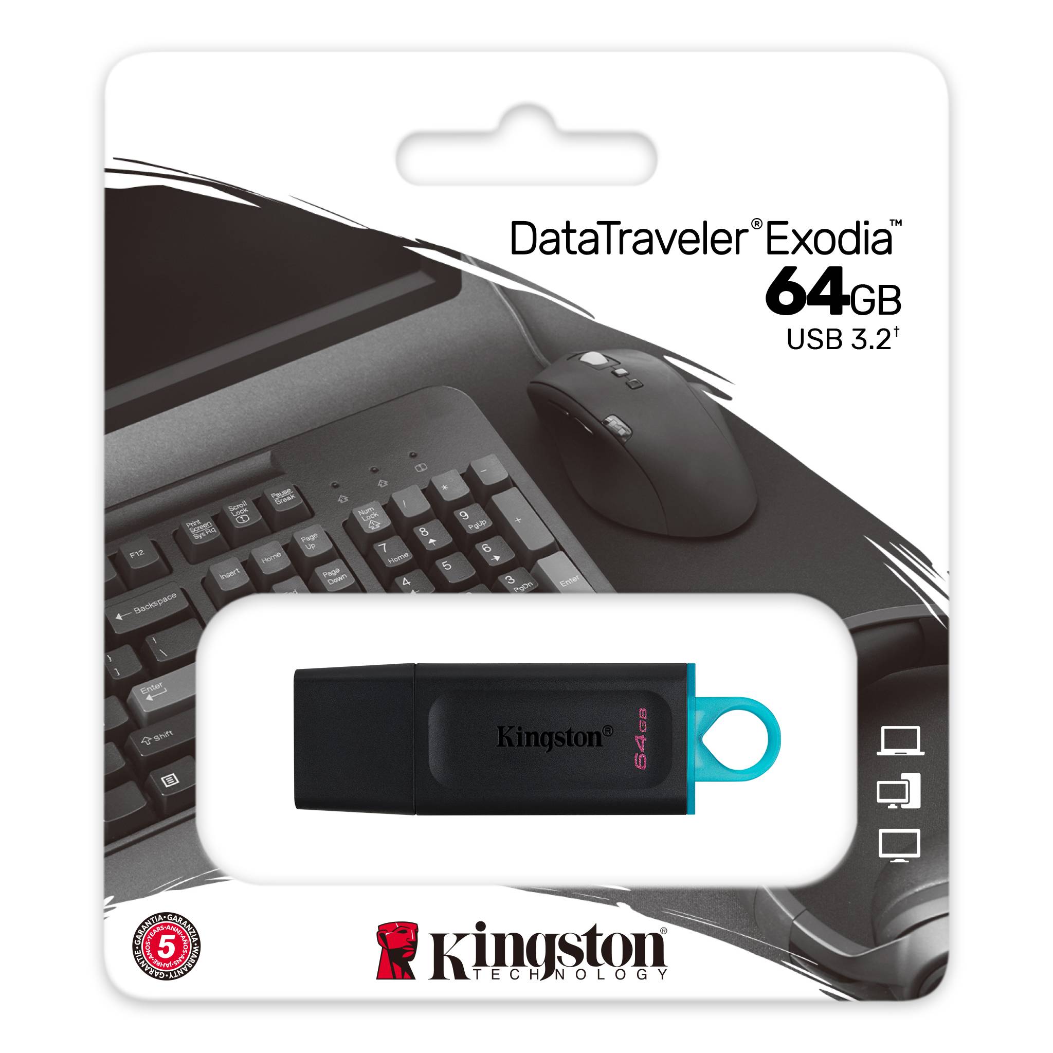 Usb fd 64gb kingston dtx/64gb