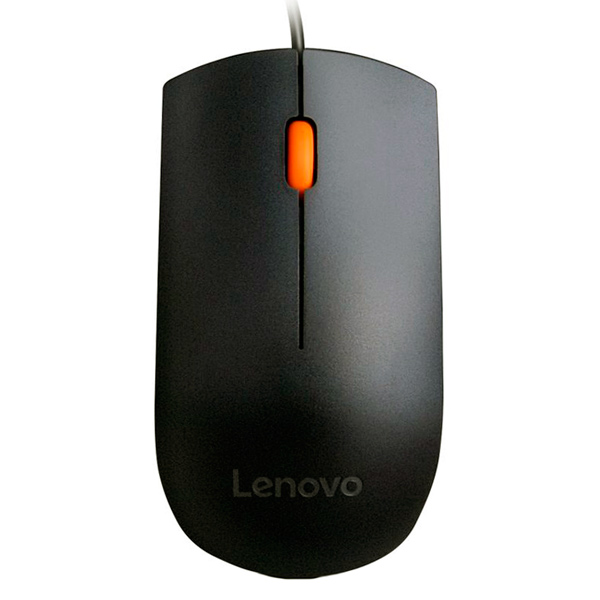 Lenovo gx30m39704 miš za računar optical usb mouse 300, black