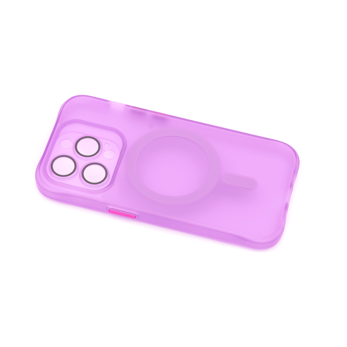 Tpu trans-color magsafe for iphone 14 pro (6.1") ljubičasta