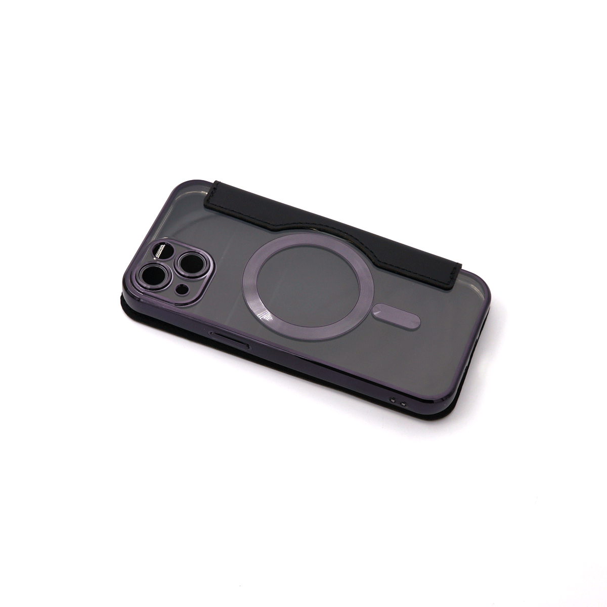 Flip case magsafe za iphone 13 (6.1") crna