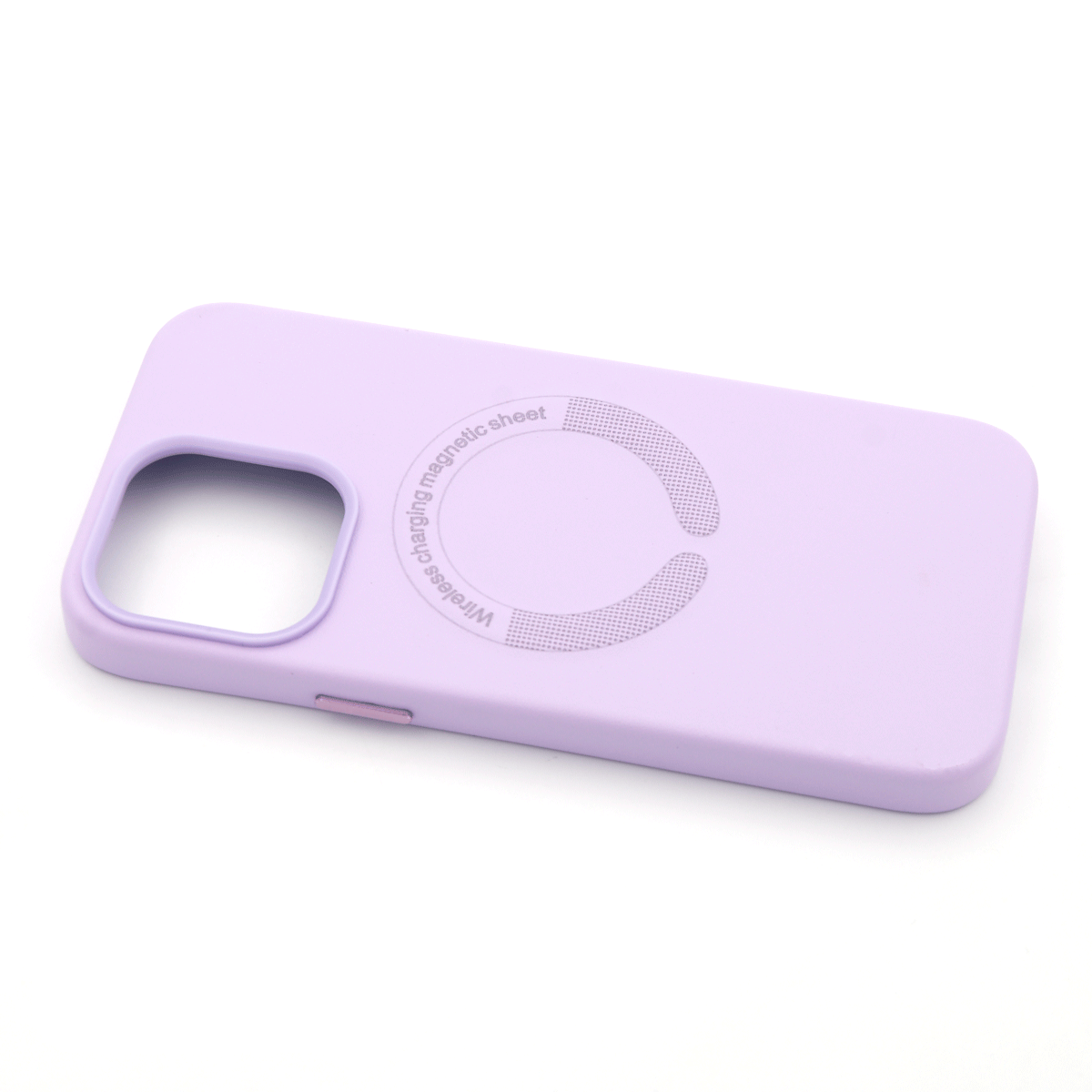 Tpu color skin magsafe for iphone 14 pro max (6.7") lila