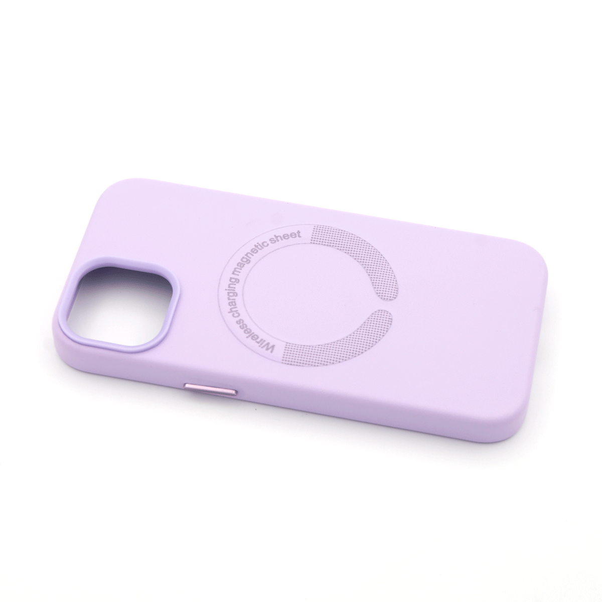 Tpu color skin magsafe for iphone 14 (6.1") lila