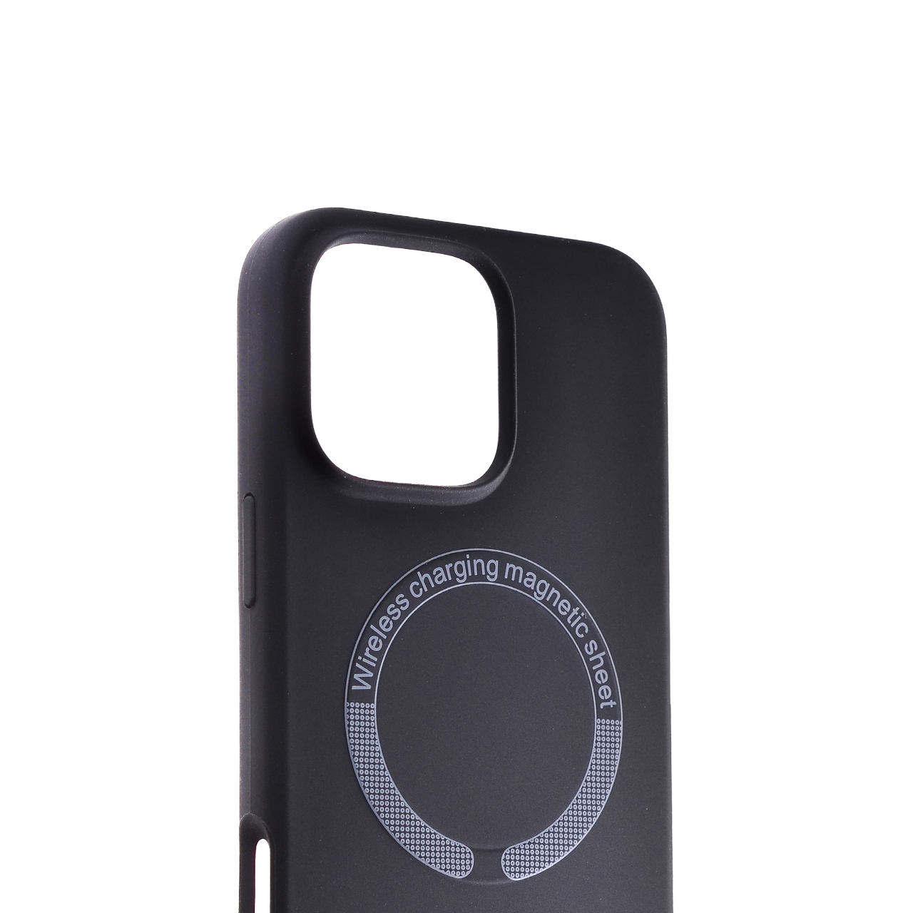 Tpu matte magsafe for iphone 16 pro max (6.9") crna