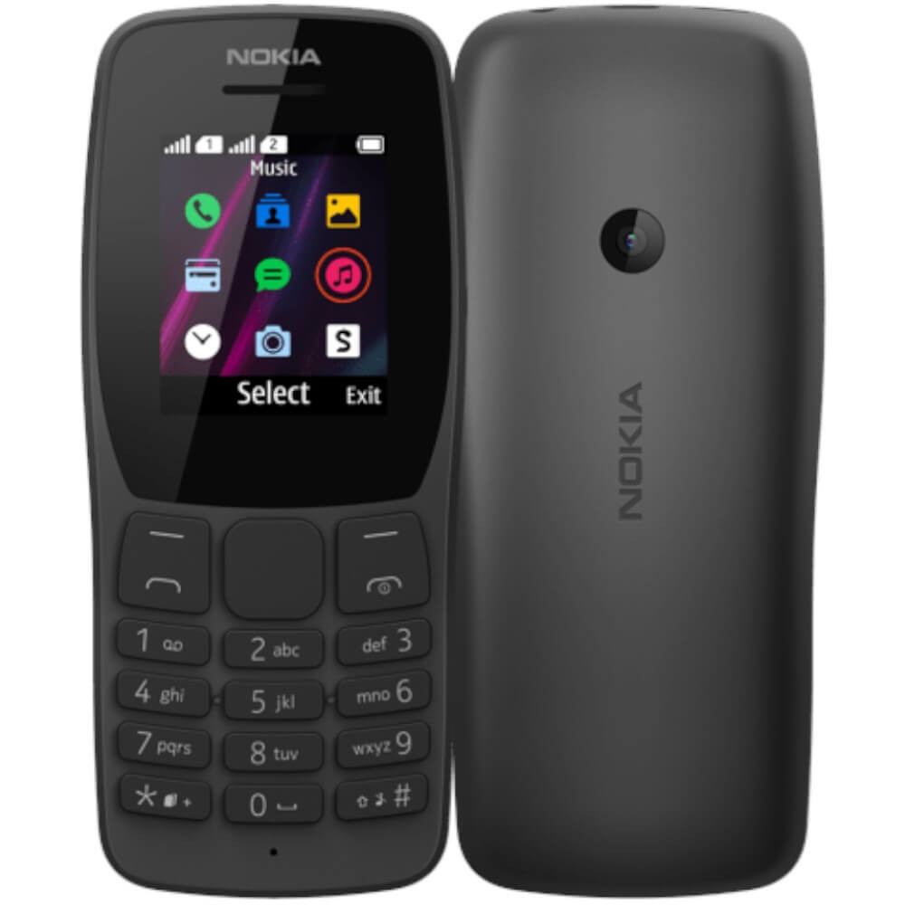 Nokia 110 (2019) ds bk classic dual sim (crni)