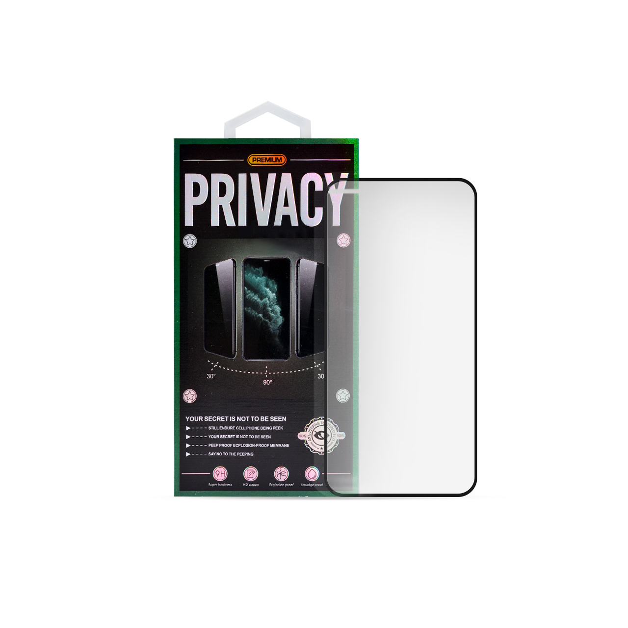 Nalepnica Display-a Glass PRIVACY 5D FULL GLUE for Redmi Note 14 4G