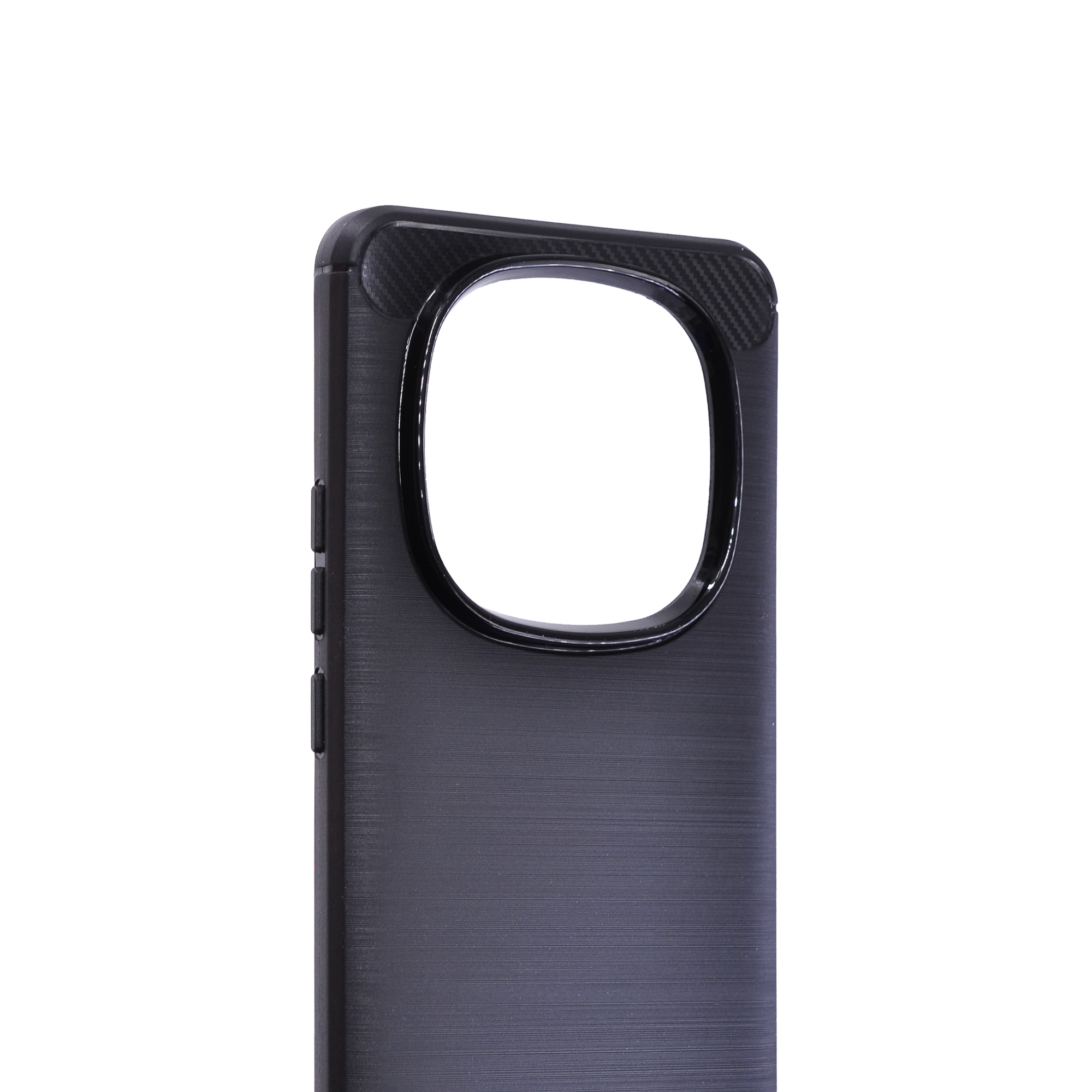 Tpu brushed za redmi note 14 pro plus 5g (black)