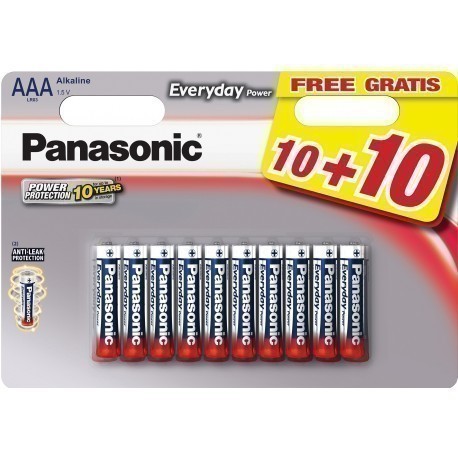 Panasonic baterije LR03EPS/20BW - AAA 20kom Alkalne Everyday