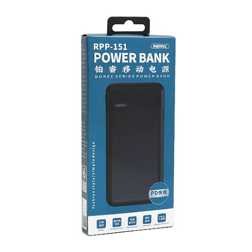 Power bank remax platinum core rpp-151 3.0+ pd fast charge 10000mah (crni)