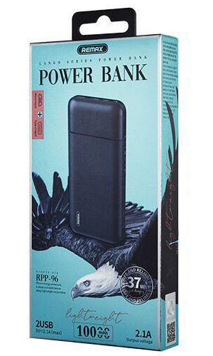 Power bank remax lango rpp-96 10000mah (crni)