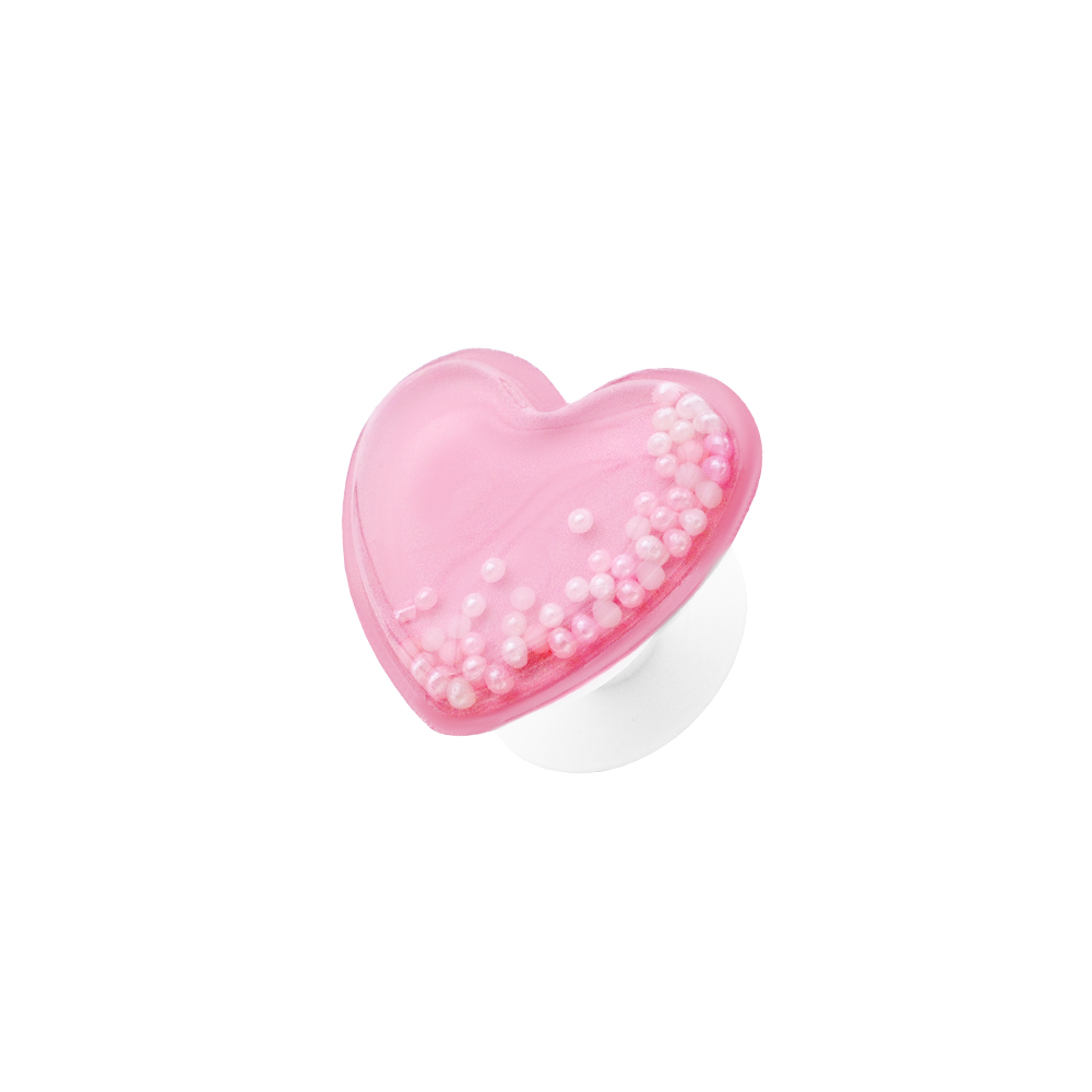 Popsocket liquid srce (svetlo roza)