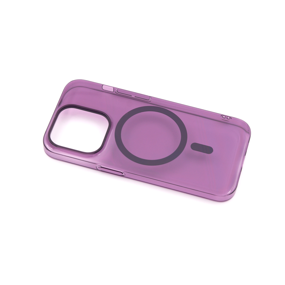 TPU SILHOUETTE MAGSAFE  for iPhone 14 Pro (6.1") ljubičasta