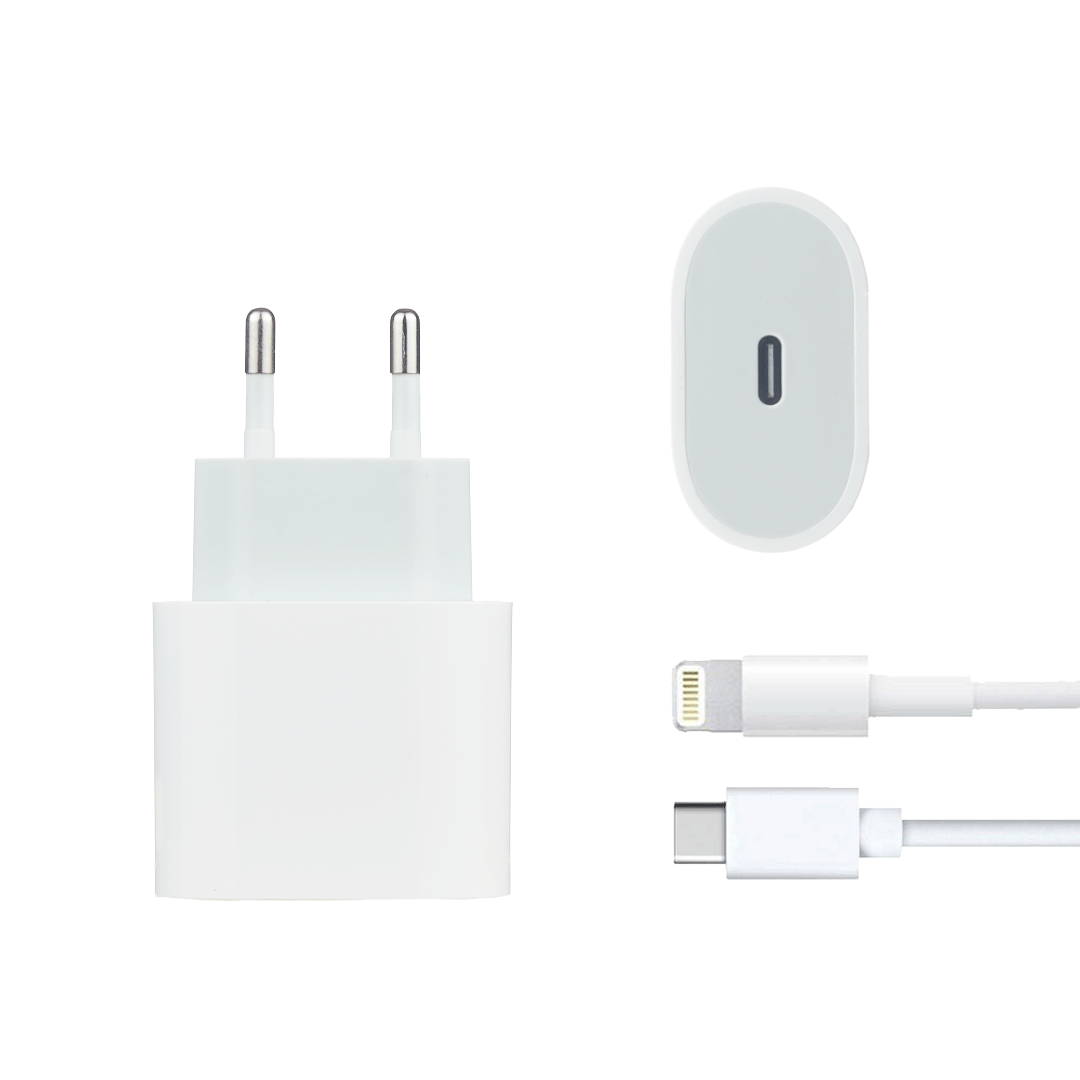 WEWO PD Punjač za iPhone 12 18W/3A + Type-C na iPhone USB cable